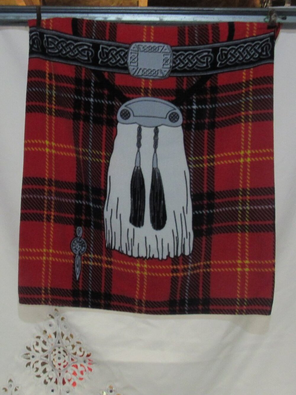 Scottish Kilt Beach Towel Instakilt Tartan Scotland Wallace Modern Tartan B927